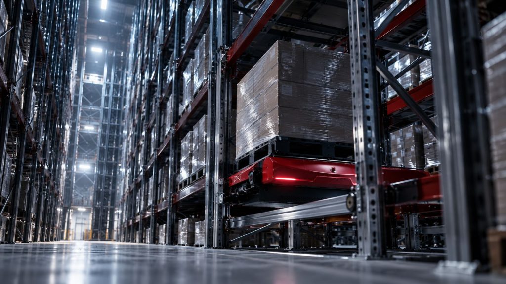 automated pallet storage and retrieval system